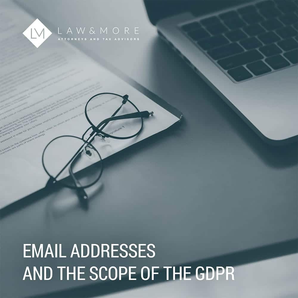 Электрондық пошта мекенжайлары және GDPR қолдану аясы